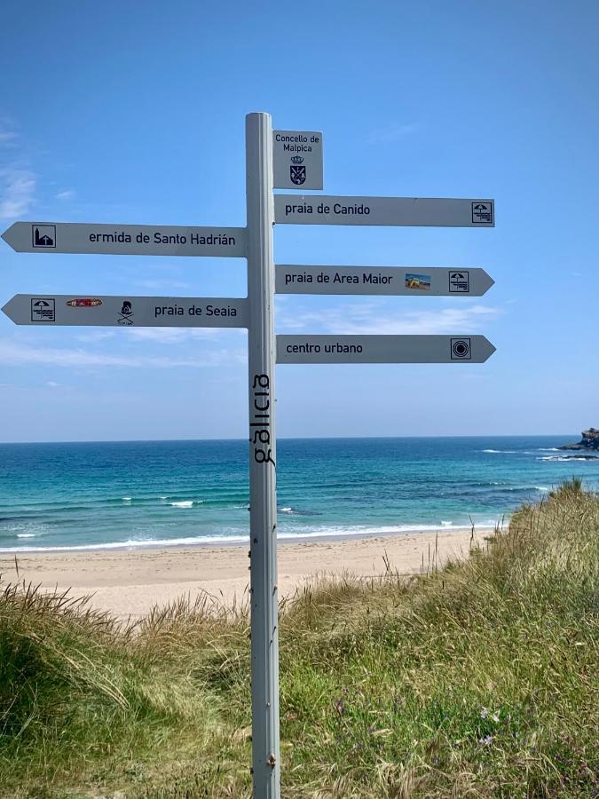 Canido Beach Malpica Buitenkant foto